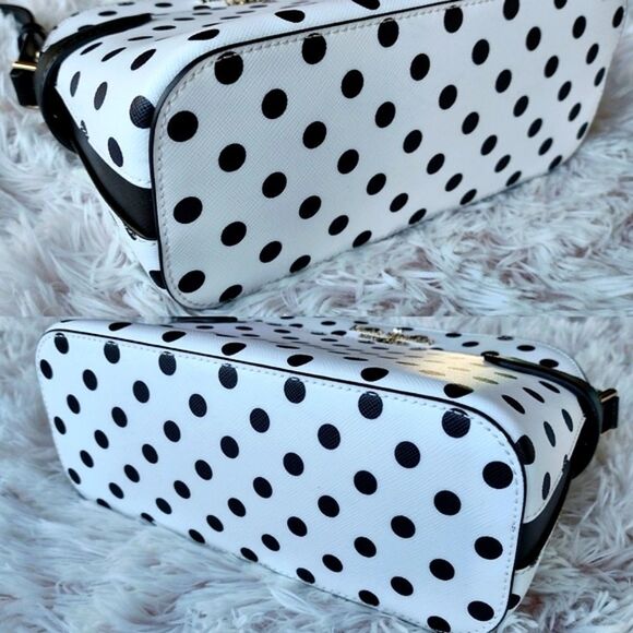 Kate Spade Staci Polka Dot Dome Crossbody Bag - Picture 4 of 8
